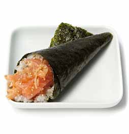 Spicy Salmon Hand Roll
